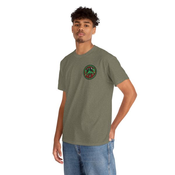 Graphic Tee Bug Gums Alesci Barber Shop Unisex Heavy Cotton Tee - Image 3