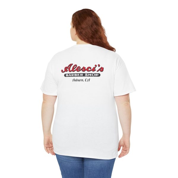 Graphic Tee Bug Gums Alesci Barber Shop Unisex Heavy Cotton Tee - Image 8