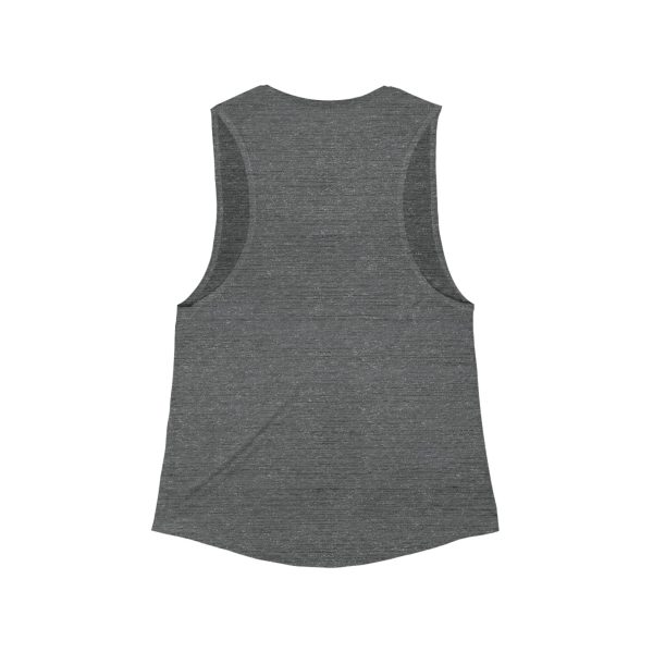 Tank Top 'Alien Cutie' - Women's Flowy Scoop Muscle Tank - Image 2