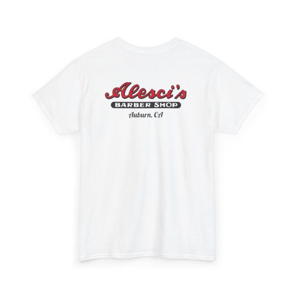 Graphic Tee Bug Gums Alesci Barber Shop Unisex Heavy Cotton Tee - Image 6