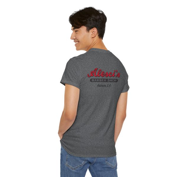 Graphic Tee Bug Gums Alesci Barber Shop Unisex Heavy Cotton Tee - Image 12