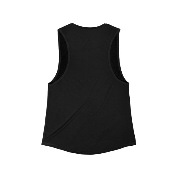 Tank Top 'Alien Cutie' - Women's Flowy Scoop Muscle Tank - Image 4